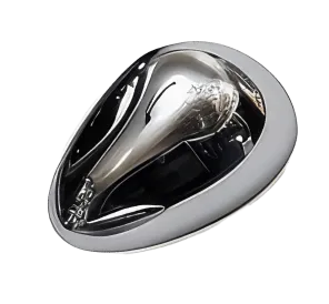 A sculptural form of liquid mercury